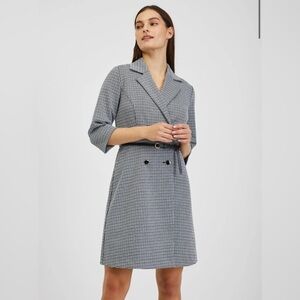 ORSAY day dress White-black patterned dress
Women's Houndstooth Dress size 36